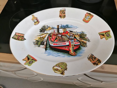 Vintage decorative large oval - decorative,