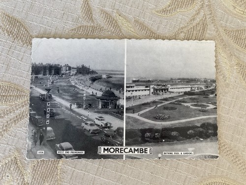 Morecambe old postcard west - postcard,,