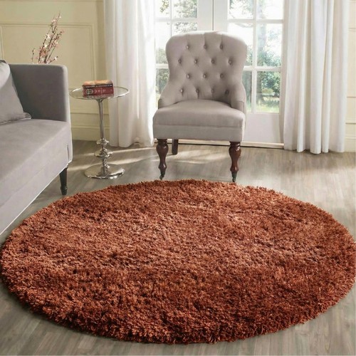 Shaggy rugs circular round - shaggy,