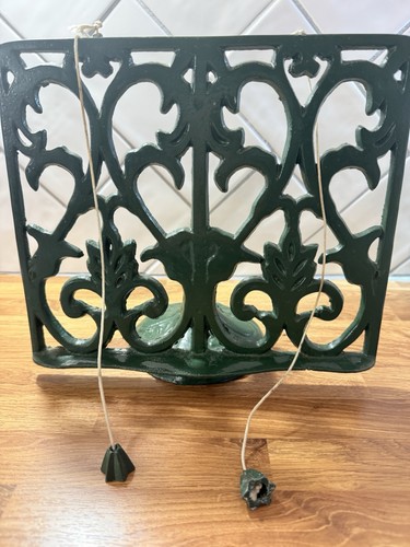 Cast iron cookbook stand - cast,