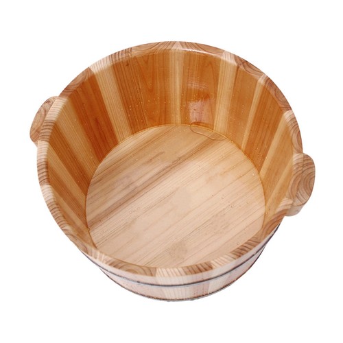 Wooden foot bath basin - wooden,