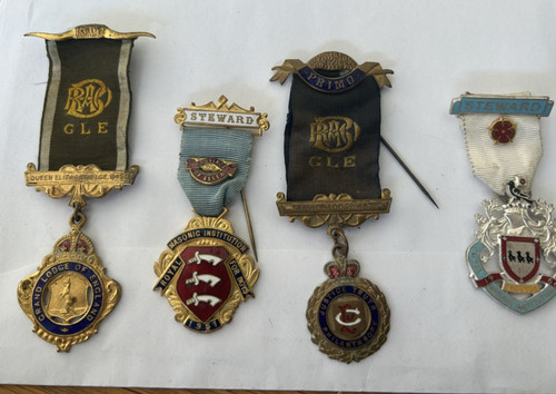 Vintage masonic jewels - 4,