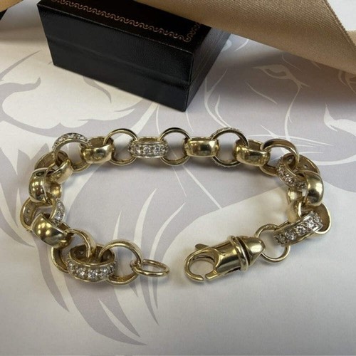 9ct gold heavy - heavy, gents