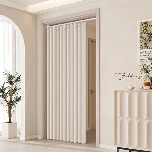 Pvc folding door oak - pvc,