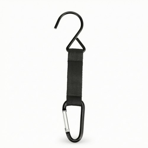 Hanging strap with carabiner - with,