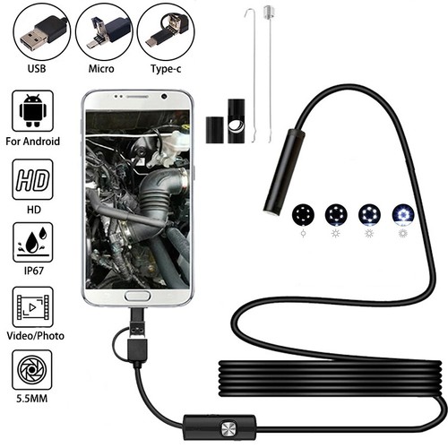 Usb type endoscope borescope - usb,
