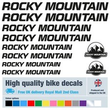 Rocky Mountain bike labels /