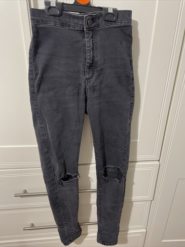 Topshop grey skinny joni jeans - skinny,
