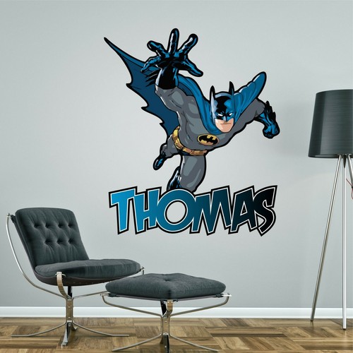 Batman personalised wall - batman,