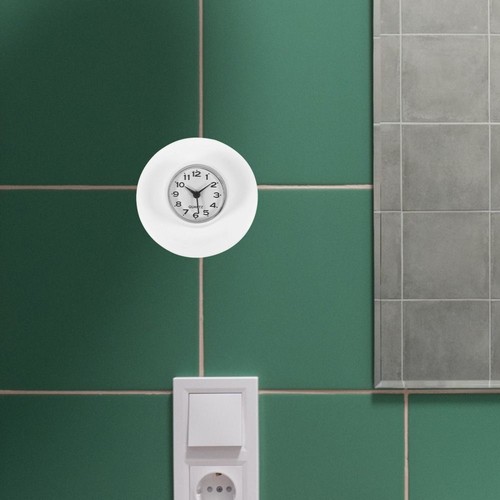 Bathroom suction cup clock - bathroom,