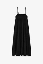 ZARA DRESS WITH LINEN ~ SIZE M