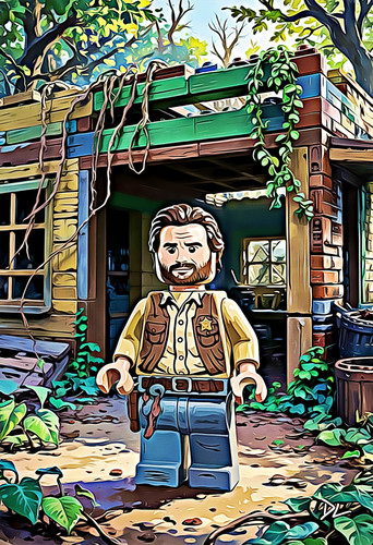 Rick grimes the minifigure - grimes,