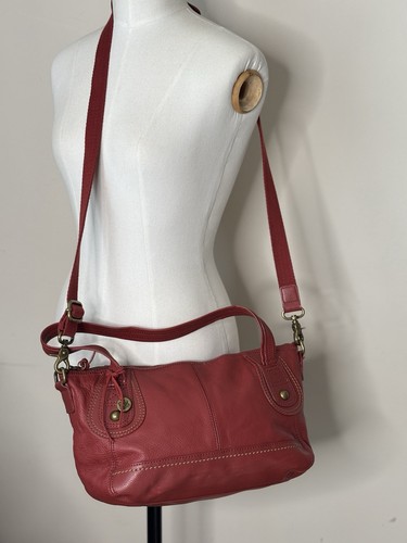 The sak pebbled leather - sak, red