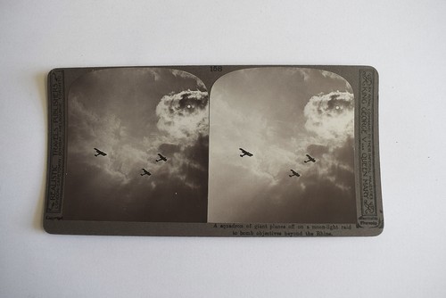 Ww1 stereoview no158 sopwith - ww1,