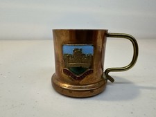 Small Vintage Brass Tankard -