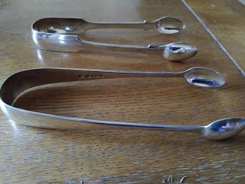 Silver plated sugar - ,