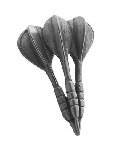 Cluster darts pewter - of,