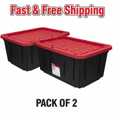 Hyper Tough 27 Gallon Snap Lid