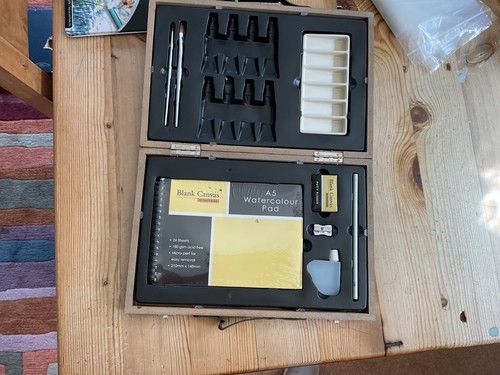 Artist painting box paints - painting, no