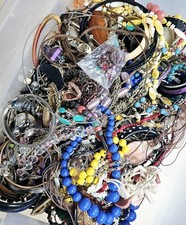 8 Lb JUNK Costume Jewelry Lot