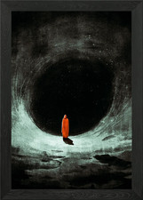 Hole Framed Wall Art Poster