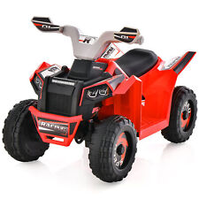 Kids 6V Ride on ATV 4 Wheeler Quad Toy Car Toddlers Electric Vehicle w/ Control