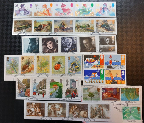 1985 commemorative stamps - gb,