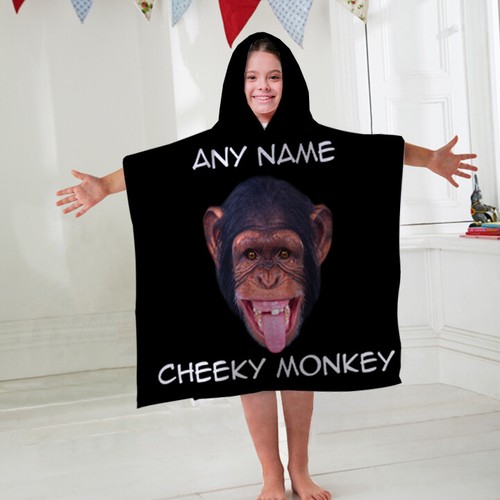 Kids personalised hooded towel - kids,