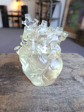Resin Heart Art Display Model Anatomical Cardio Medical