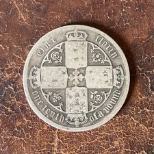 Queen Victoria Gothic Florin