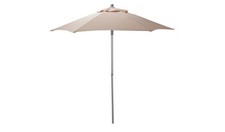 2m Garden Parasol - Cream