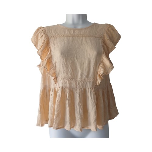 Boho peach ruffle - boho,
