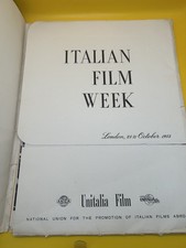 CINEMA 1954 Italian Film