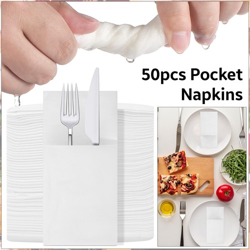 Cutlery pocket napkins 50pcs - pocket,