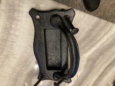 Genuine Very Old Door Handle With Letter Box