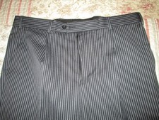 Dark Grey Pinstripe Formal