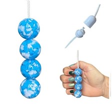 High Gloss Blue & White Resin