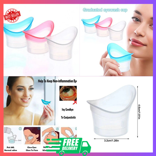 Silicone eyewash cup soft eyes - eyewash,