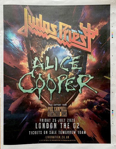 Judas priest live alice - alice, cooper