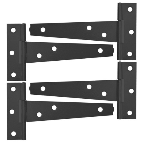 Black tee hinges small - black,