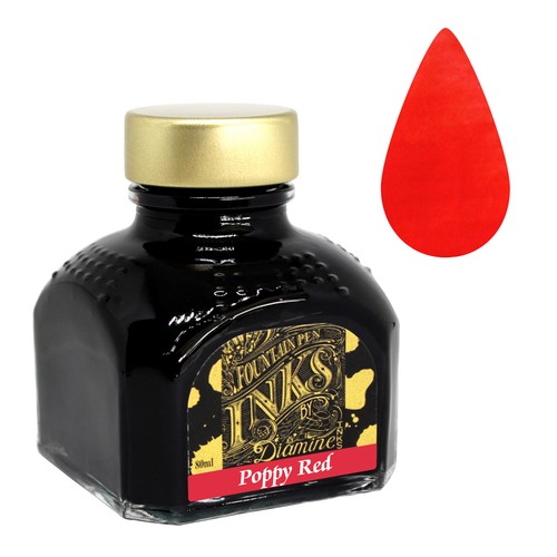 Diamine glass bottled ink - glass,