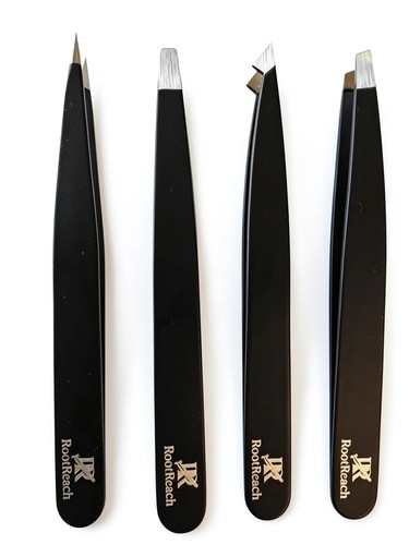 Professional tweezer set - set, for