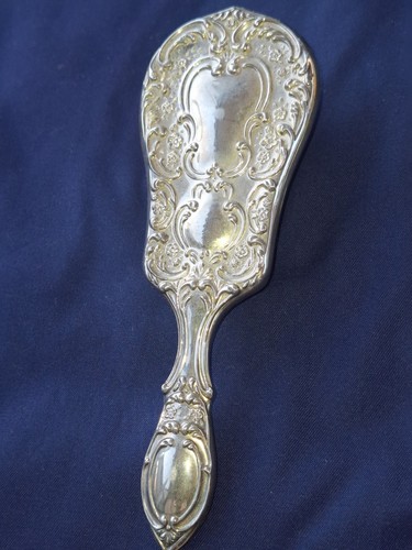 Vintage silver plated vanity - vintage, silver-plated
