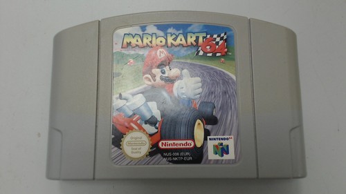 N64 mario kart game tested - kart,