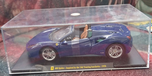 Ferrari 488 spider blue - 488,