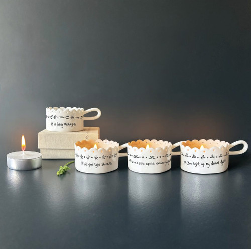 Porcelain handled boxed - porcelain,