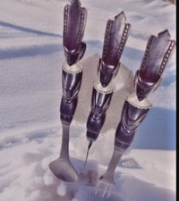 Macabre 3x Ebonised Wood