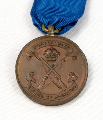 Medal c1905 irish command - medal,