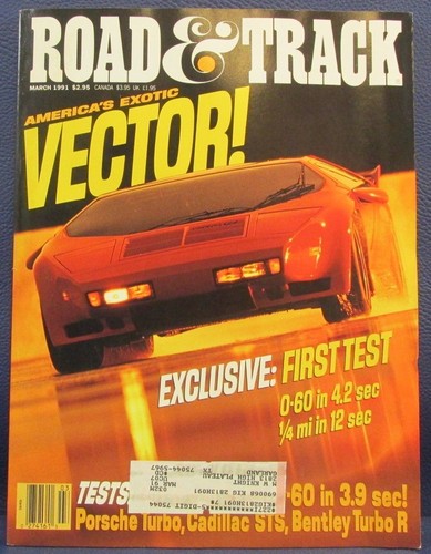 Road track magazine march - magazine,