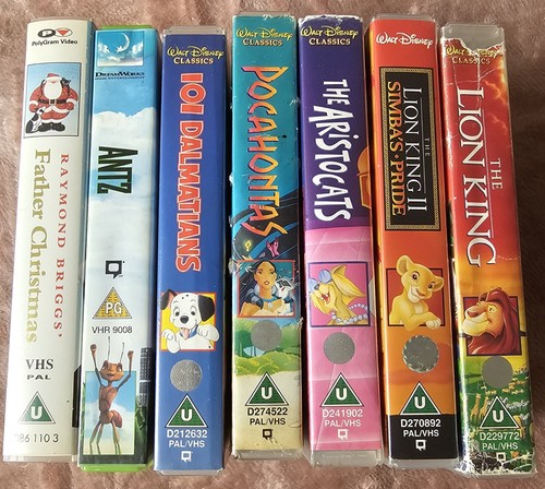 Job lot children - of, vhs